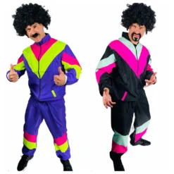 Rubber Johnnies 80s Shell Suit Fancy Dress Costumes