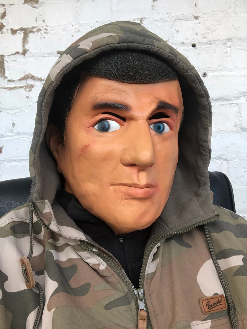 Rubber Johnnies Action Hero Gi Mask 9 Rubber Johnnies Action Hero Gi Mask