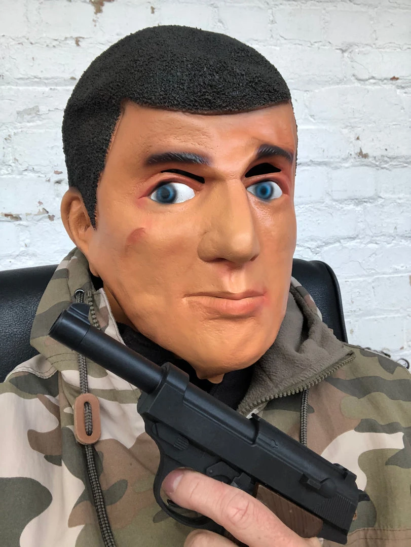 Rubber Johnnies Action Hero Gi Mask 5 Rubber Johnnies Action Hero Gi Mask