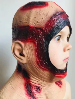 Rubber Johnnies Kids Bloody Voorhees Hood Mask