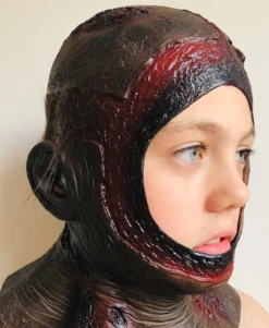 Rubber Johnnies Kids Rotting Jason Bloody Hood Mask Horror Masks