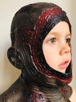Rubber Johnnies Kids Rotting Jason Bloody Hood Mask Horror Masks