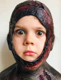 Rubber Johnnies Kids Rotting Jason Bloody Hood Mask Horror Masks