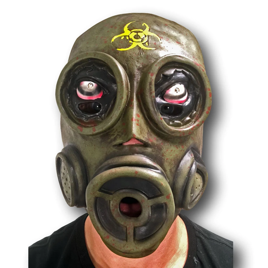 Rubber Johnnies LED Light Up Gas Mask 5 Rubber Johnnies LED Light Up Gas Mask