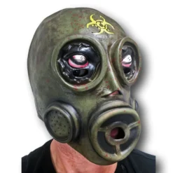 Rubber Johnnies LED Light Up Gas Mask 10 Rubber Johnnies LED Light Up Gas Mask