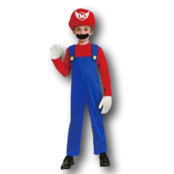Rubber Johnnies Plumbers Mate Mario Costume Boys Costumes