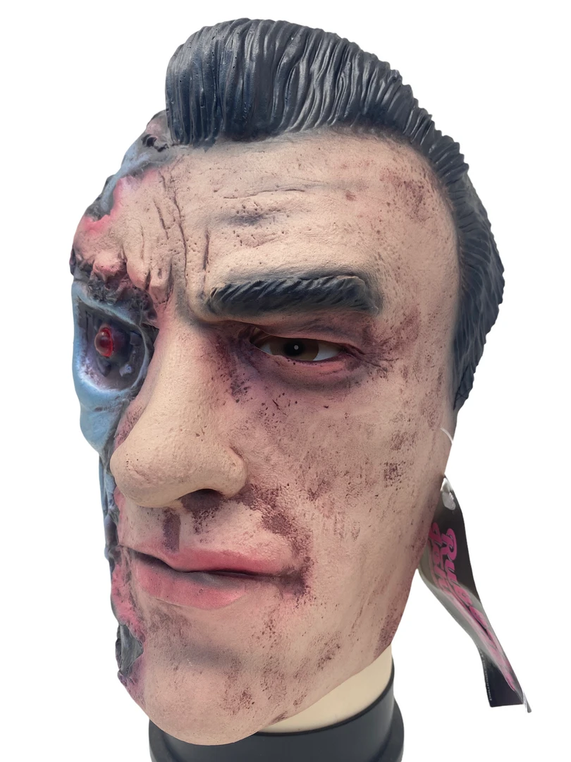 Rubber Johnnies Arnold Schwarzenegger Cyborg Face Mask. 7 Rubber Johnnies Arnold Schwarzenegger Cyborg Face Mask.