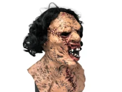 Rubber Johnnies Chainsaw Killer (Skinned Face) Full Head Mask Horror Masks 12 Rubber Johnnies Chainsaw Killer (Skinned Face) Full Head Mask Horror Masks