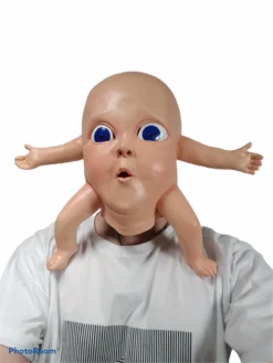 Rubber Johnnies Creepy Baby Mask People Masks