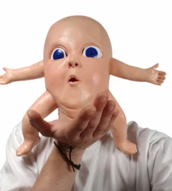 Rubber Johnnies Creepy Baby Mask People Masks