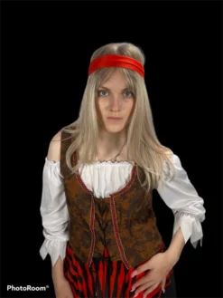 Rubber Johnnies Caribbean Pirate Costume Womens Costumes