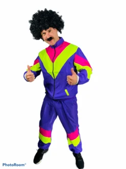 Rubber Johnnies 80s Shell Suit Fancy Dress Costumes
