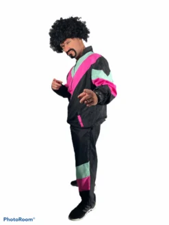 Rubber Johnnies 80s Shell Suit Fancy Dress Costumes