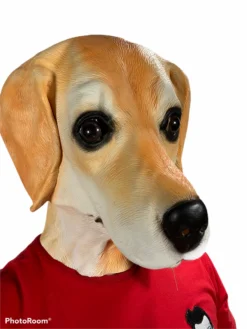 Rubber Johnnies Golden Labrador High Quality Latex Mask
