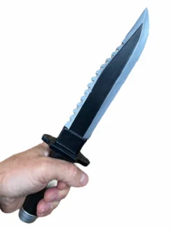 Rubber Johnnies Survival Knife Movie Props