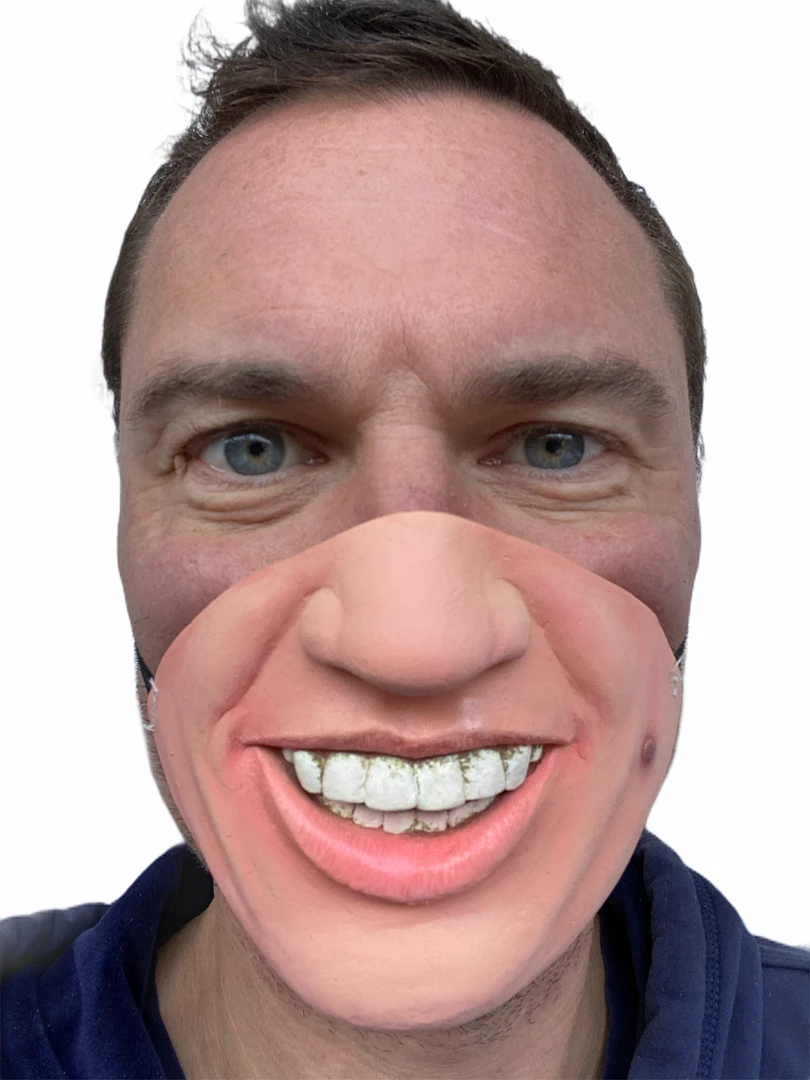 Rubber Johnnies Austin Powers Half Face Mask Half Face Masks 5 Rubber Johnnies Austin Powers Half Face Mask Half Face Masks