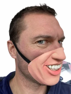 Rubber Johnnies Austin Powers Half Face Mask Half Face Masks 12 Rubber Johnnies Austin Powers Half Face Mask Half Face Masks