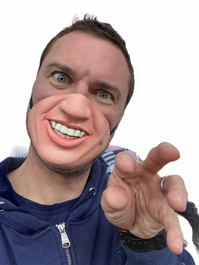 Rubber Johnnies Austin Powers Half Face Mask Half Face Masks 8 Rubber Johnnies Austin Powers Half Face Mask Half Face Masks