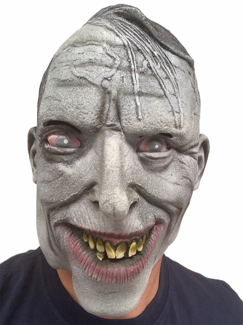 RUBBER JOHNNIES TM Zombie Mask Latex Day Of The Dead Walker 10 RUBBER JOHNNIES TM Zombie Mask Latex Day Of The Dead Walker