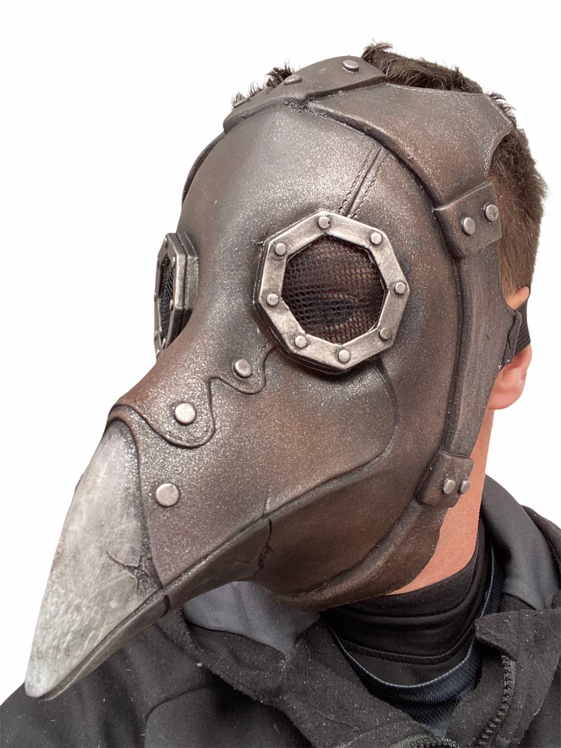 Rubber Johnnies Steampunk Crow Plague Doctor Mask 4 Rubber Johnnies Steampunk Crow Plague Doctor Mask