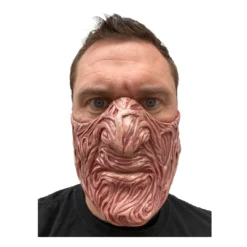 Rubber Johnnies Freddy 'Burnt Nightmare' Half Mask. Horror Masks