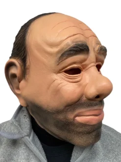 Rubber Johnnies Old Man 'Gangster' Mask