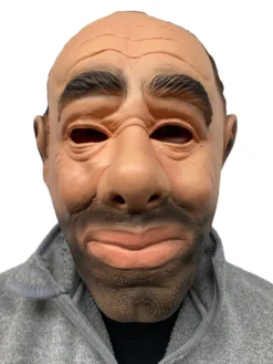 Rubber Johnnies Old Man 'Gangster' Mask