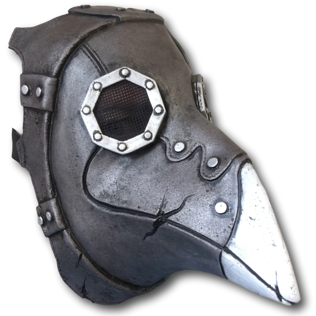Rubber Johnnies Steampunk Crow Plague Doctor Mask 5 Rubber Johnnies Steampunk Crow Plague Doctor Mask