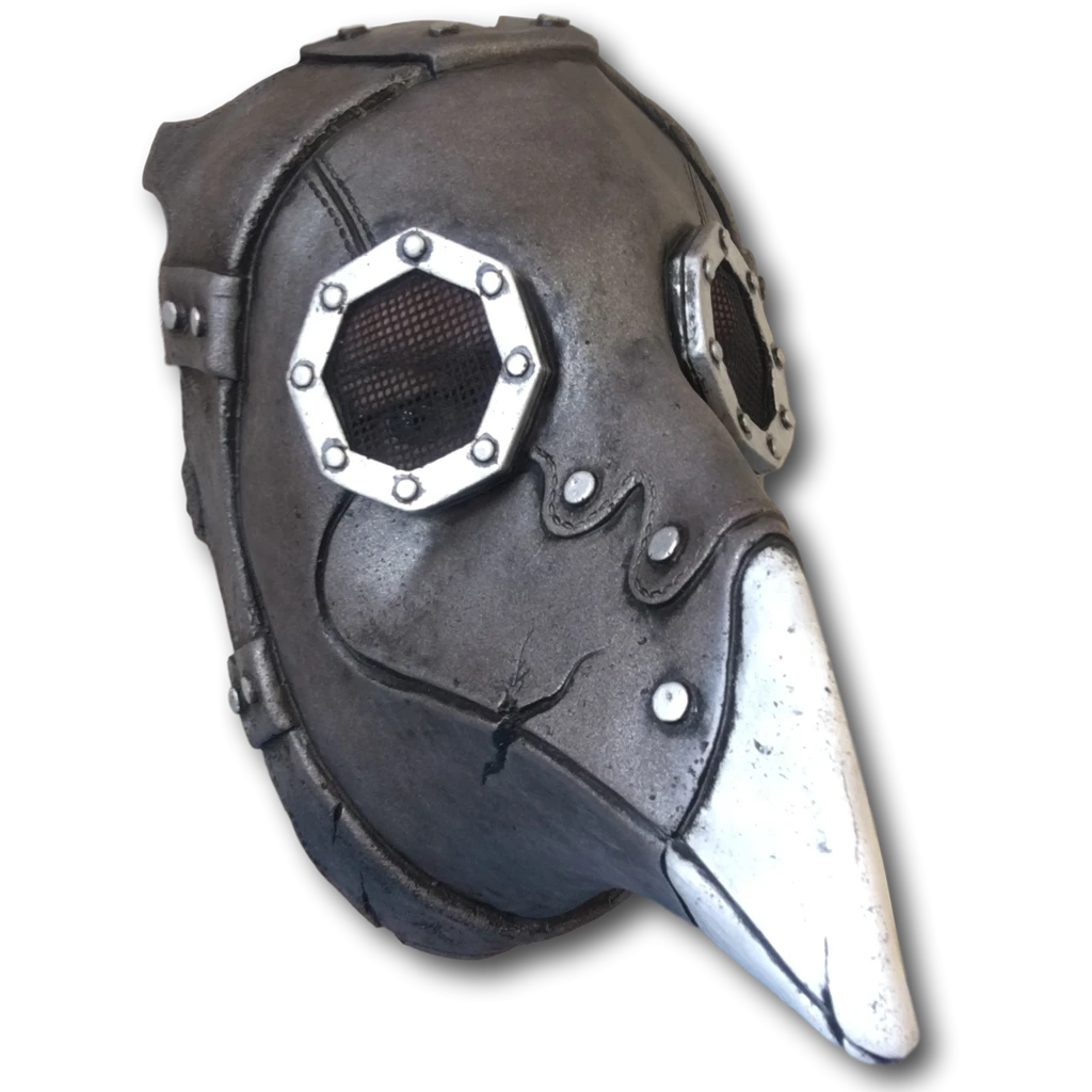Rubber Johnnies Steampunk Crow Plague Doctor Mask 6 Rubber Johnnies Steampunk Crow Plague Doctor Mask