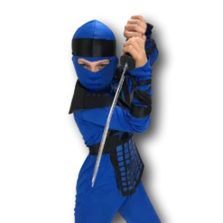 Rubber Johnnies Boys Costumes Neon Ninja Blue Costume
