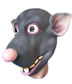 Rubber Johnnies Funny Cartoon Rat Mask Animal Masks
