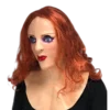 Rubber Johnnies Ginger 'Red Head' Lady Mask