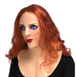 Rubber Johnnies Ginger 'Red Head' Lady Mask