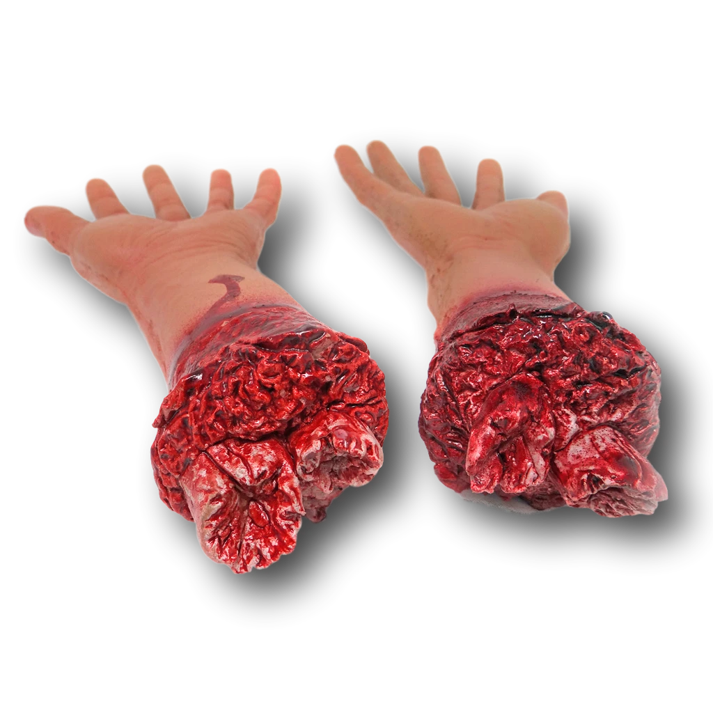 Rubber Johnnies Bloody Severed Hands 6 Rubber Johnnies Bloody Severed Hands