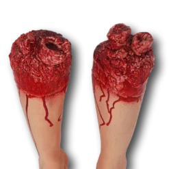 Rubber Johnnies Bloody Severed Legs Bloody Weapons