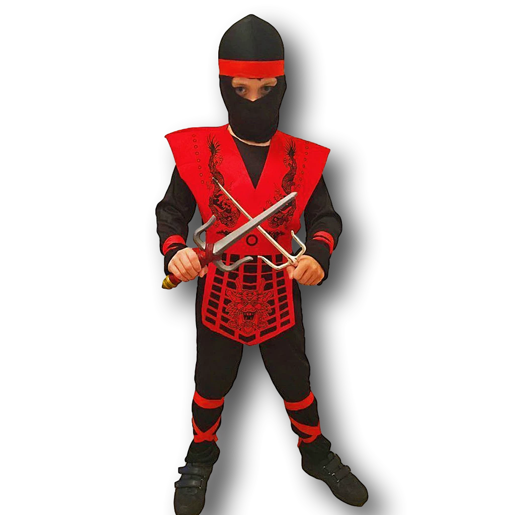 Rubber Johnnies Shogun Ninja Costume Boys Costumes 4 Rubber Johnnies Shogun Ninja Costume Boys Costumes