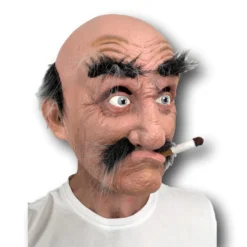 Rubber Johnnies 'Smokey Joe' Old Man Mask