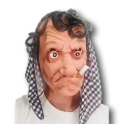 Rubber Johnnies Old Gypsy Woman Smoking Mask