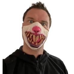 Rubber Johnnies Rabid Rabbit Half Face Mask