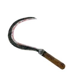 Rubber Johnnies Bloody Handheld Sickle 'Corn Scythe'