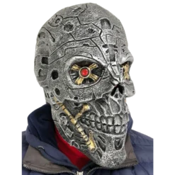 Rubber Johnnies Horror Masks Cyborg Robot Mask Genysis