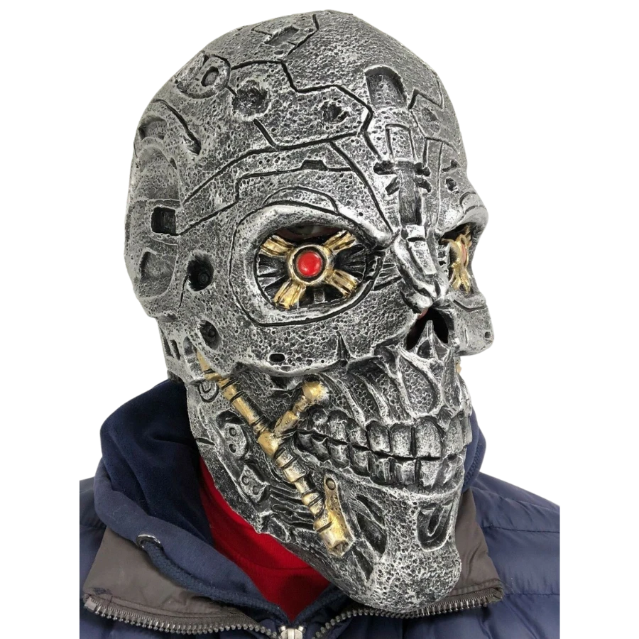 Rubber Johnnies Horror Masks Cyborg Robot Mask Genysis 3 Rubber Johnnies Horror Masks Cyborg Robot Mask Genysis