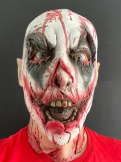 Rubber Johnnies Zombie Clown Mask.