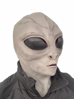 Rubber Johnnies Horror Masks Grey Alien Mask.