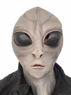 Rubber Johnnies Horror Masks Grey Alien Mask.