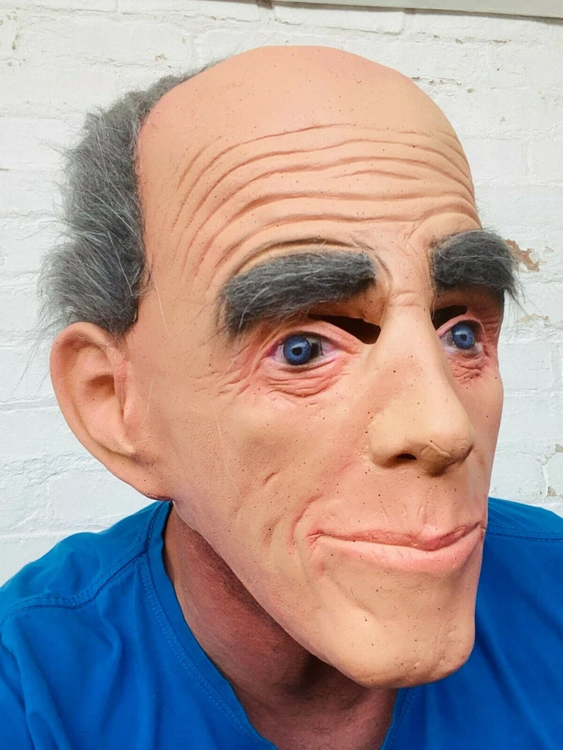 Rubber Johnnies Masks Old Man Bald Head Mask 'Aussie John' 7 Rubber Johnnies Masks Old Man Bald Head Mask 'Aussie John'