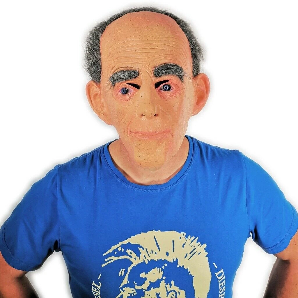 Rubber Johnnies Masks Old Man Bald Head Mask 'Aussie John' 10 Rubber Johnnies Masks Old Man Bald Head Mask 'Aussie John'