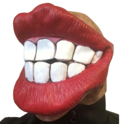 Rubber Johnnies Big Mouth Mask People Masks