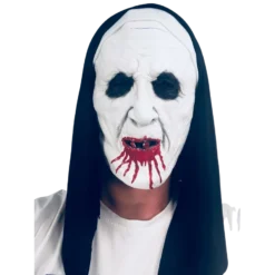 Rubber Johnnies Bloody Nun Mask Horror Masks