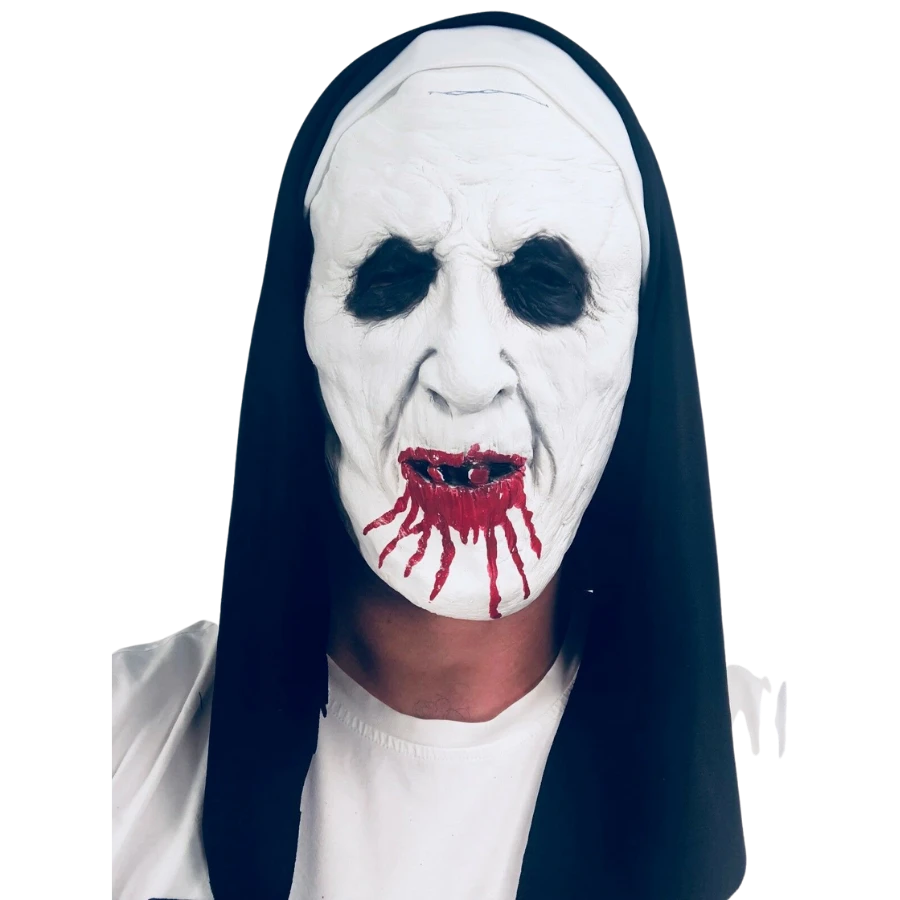 Rubber Johnnies Bloody Nun Mask Horror Masks 3 Rubber Johnnies Bloody Nun Mask Horror Masks